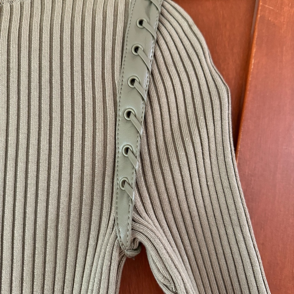 Jonathan Simkhai Intermix Olive Green dress - Picture 9 of 9